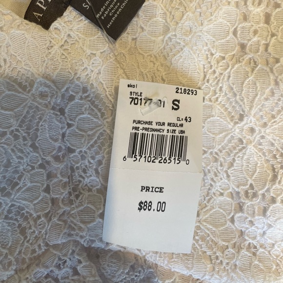 NWT A Pea in the Pod Peplum Maternity Top - Picture 5 of 5